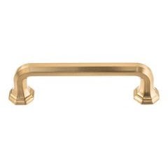 Elizabeth Pull 3-3/4 inch Center to Center Warm Brass Elizabeth Pull 3-3/4 inch Center to Center Warm Brass