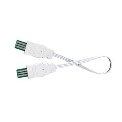 Tresco 6" Eurolinx Link Cord White Tresco 6" Eurolinx Link Cord White