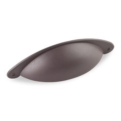 Lyon 3 Inch Center to Center Oil Rubbed Bronze Cabinet Cup Pull Lyon 3 Inch Center to Center Oil Rubbed Bronze Cabinet Cup Pull