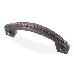 Rhodes 3 Inch Center to Center Dark Brushed Antique Copper Cabinet Pull Rhodes 3 Inch Center to Center Dark Brushed Antique Copper Cabinet Pull