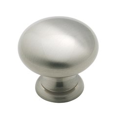 Brass Classics 1-1/4 Inch Diameter Satin Nickel Cabinet Knob Brass Classics 1-1/4 Inch Diameter Satin Nickel Cabinet Knob