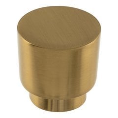 Tom Tom Knob 1-1/4" Dia Warm Brass Tom Tom Knob 1-1/4" Dia Warm Brass