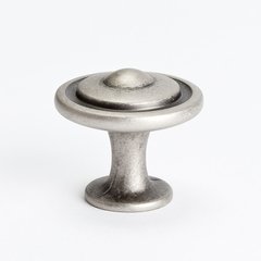 Advantage Plus 5 1-1/4 Inch Diameter Weathered Nickel Cabinet Knob Advantage Plus 5 1-1/4 Inch Diameter Weathered Nickel Cabinet Knob