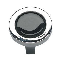 Spa 1-1/4 Inch Diameter Polished Chrome Cabinet Knob Spa 1-1/4 Inch Diameter Polished Chrome Cabinet Knob