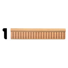Style E029F1 Embossed Molding 8 feet Red Oak-4/Box Style E029F1 Embossed Molding 8 feet Red Oak-4/Box