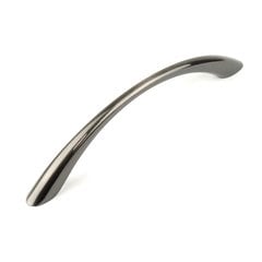 Metro 5-1/16 Inch Center to Center Brushed Black Nickel Cabinet Pull Metro 5-1/16 Inch Center to Center Brushed Black Nickel Cabinet Pull