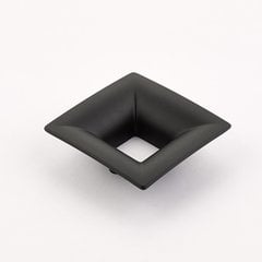 Finestrino 1-1/4 Inch Center to Center Matte Black Cabinet Pull Finestrino 1-1/4 Inch Center to Center Matte Black Cabinet Pull