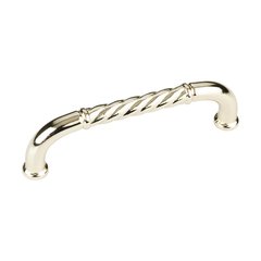 Palisade 3 Inch Center to Center Polished Brass Cabinet Pull Palisade 3 Inch Center to Center Polished Brass Cabinet Pull