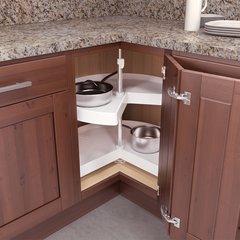 V Susan 32" Kidney Lazy Susan 2 Trays V Susan 32" Kidney Lazy Susan 2 Trays