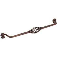 Orleans 10 Inch Wrought Iron Bail Pull - Natural Rust Orleans 10 Inch Wrought Iron Bail Pull - Natural Rust