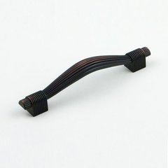Opus 3-3/4 Inch Center to Center Venetian Bronze Cabinet Pull Opus 3-3/4 Inch Center to Center Venetian Bronze Cabinet Pull