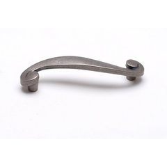 Sonata 3-3/4 Inch Center to Center Rustic Nickel Cabinet Pull Sonata 3-3/4 Inch Center to Center Rustic Nickel Cabinet Pull