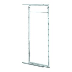 Pantry Pullout Door Frame 45-3/4" - 58-7/8" Silver Pantry Pullout Door Frame 45-3/4" - 58-7/8" Silver