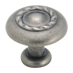 Inspirations 1-1/4 Inch Diameter Weathered Nickel Cabinet Knob Inspirations 1-1/4 Inch Diameter Weathered Nickel Cabinet Knob