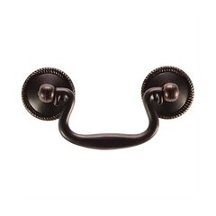 Manor House 2-1/2 Inch Center to Center Dark Antique Copper Cabinet Bail Pull Manor House 2-1/2 Inch Center to Center Dark Antique Copper Cabinet Bail Pull