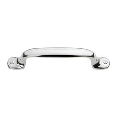 Ergo 3-3/4 Inch Center to Center Polished Chrome Cabinet Pull Ergo 3-3/4 Inch Center to Center Polished Chrome Cabinet Pull