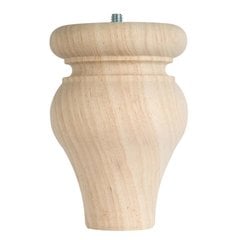 Tulip Bun Foot 4-3/4 inch H-Alder Tulip Bun Foot 4-3/4 inch H-Alder