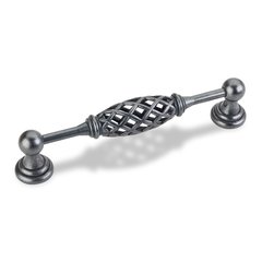 Tuscany 5-1/16 Inch Center to Center Dark Antique Copper Machined Cabinet Pull Tuscany 5-1/16 Inch Center to Center Dark Antique Copper Machined Cabinet Pull