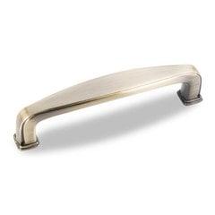Milan 1 3-3/4 Inch Center to Center Antique Brass Cabinet Pull Milan 1 3-3/4 Inch Center to Center Antique Brass Cabinet Pull