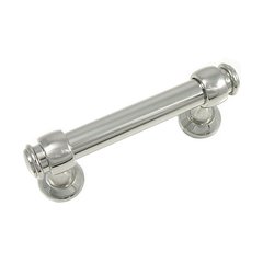 Balance 3 Inch Center to Center Polished Nickel Cabinet Pull Balance 3 Inch Center to Center Polished Nickel Cabinet Pull
