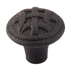 Tuscany 1 Inch Diameter Rust Cabinet Knob Tuscany 1 Inch Diameter Rust Cabinet Knob