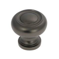Cottage 1-1/4 Inch Diameter Black Mist Cabinet Knob Cottage 1-1/4 Inch Diameter Black Mist Cabinet Knob