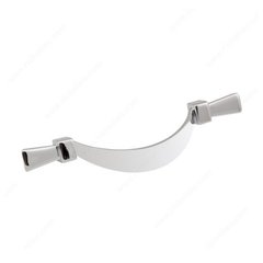 Art Deco 3-3/4 Inch Center to Center Chrome Cabinet Pull Art Deco 3-3/4 Inch Center to Center Chrome Cabinet Pull