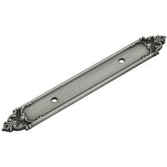 Richelieu Back-plate 3" C/C Antique Pewter Richelieu Back-plate 3" C/C Antique Pewter