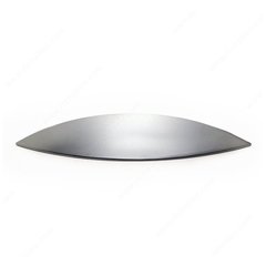 Sleek 3-3/4 Inch Center to Center Brushed Chrome Cabinet Cup Pull Sleek 3-3/4 Inch Center to Center Brushed Chrome Cabinet Cup Pull