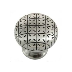 Pillow 1-1/4 Inch Diameter Satin Antique Nickel Cabinet Knob Pillow 1-1/4 Inch Diameter Satin Antique Nickel Cabinet Knob