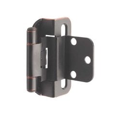 Partial Wrap 3/8 inch Inset Hinge Oil Rubbed Bronze - Per Pair Partial Wrap 3/8 inch Inset Hinge Oil Rubbed Bronze - Per Pair