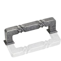 Tahoe 3-3/4 Inch Center to Center Swedish Iron Machined Cabinet Pull Tahoe 3-3/4 Inch Center to Center Swedish Iron Machined Cabinet Pull