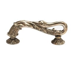 Swans 9 Inch Center to Center Monticello Silver Appliance Pull Swans 9 Inch Center to Center Monticello Silver Appliance Pull