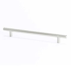 Tempo 7-9/16 Inch Center to Center Brushed Nickel Cabinet Pull Tempo 7-9/16 Inch Center to Center Brushed Nickel Cabinet Pull