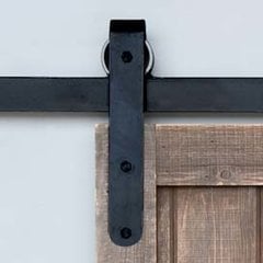 Designer Barn Door Rolling Hardware Smooth Iron Designer Barn Door Rolling Hardware Smooth Iron