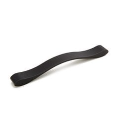 Italian Designs-Wave 7-9/16 Inch Center to Center Matte Black Cabinet Pull Italian Designs-Wave 7-9/16 Inch Center to Center Matte Black Cabinet Pull