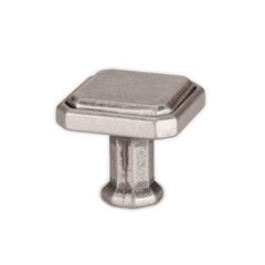Harmony 1-3/16 Inch Length Weathered Nickel Cabinet Knob Harmony 1-3/16 Inch Length Weathered Nickel Cabinet Knob