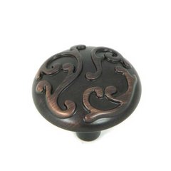 Meadow Brook 1-1/8 Inch Diameter Oil Rubbed Bronze Cabinet Knob Meadow Brook 1-1/8 Inch Diameter Oil Rubbed Bronze Cabinet Knob
