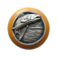 Great Outdoors 1-1/2 Inch Diameter Antique Pewter Cabinet Knob Great Outdoors 1-1/2 Inch Diameter Antique Pewter Cabinet Knob