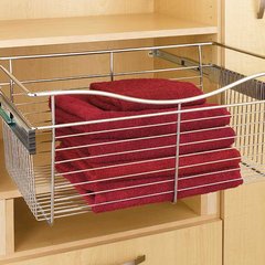 Pullout Wire Basket 24" W X 20" D X 7" H Pullout Wire Basket 24" W X 20" D X 7" H