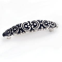Castle Creek 3 Inch Center to Center Antique Silver Cabinet Pull Castle Creek 3 Inch Center to Center Antique Silver Cabinet Pull