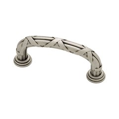 French Romantics 3 Inch Center to Center Brushed Satin Pewter Cabinet Pull French Romantics 3 Inch Center to Center Brushed Satin Pewter Cabinet Pull