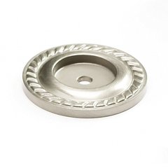 Montcalm Forged Solid Brass 1-1/2 Inch Diameter Satin Nickel Back-plate Montcalm Forged Solid Brass 1-1/2 Inch Diameter Satin Nickel Back-plate