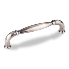 Chesapeake 3-3/4 Inch Center to Center Bright Nickel Brushed with Dull Lacquer Cabinet Pull Chesapeake 3-3/4 Inch Center to Center Bright Nickel Brushed with Dull Lacquer Cabinet Pull
