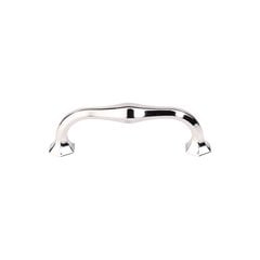 Transcend 3-3/4 Inch Center to Center Polished Nickel Cabinet Pull Transcend 3-3/4 Inch Center to Center Polished Nickel Cabinet Pull
