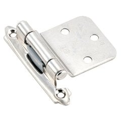 Variable Overlay Hinge Polished Chrome-Sold Per Pair Variable Overlay Hinge Polished Chrome-Sold Per Pair