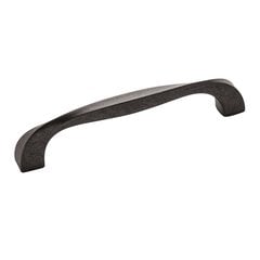Twist Pull 5-1/16 inch Center to Center Black Iron Twist Pull 5-1/16 inch Center to Center Black Iron
