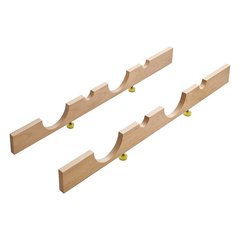 Wine Storage Rack 22 inch L Birch Finish Wine Storage Rack 22 inch L Birch Finish