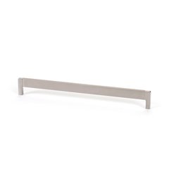 Lungo 8-13/16 Inch Center to Center Brushed Nickel Cabinet Pull Lungo 8-13/16 Inch Center to Center Brushed Nickel Cabinet Pull