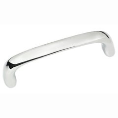 Dulcet 3-3/4 Inch Center to Center Polished Chrome Cabinet Pull Dulcet 3-3/4 Inch Center to Center Polished Chrome Cabinet Pull